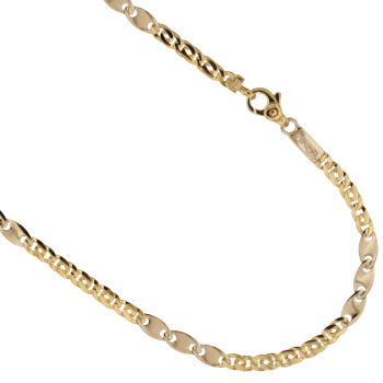 Catena piena maglia tigre alternata