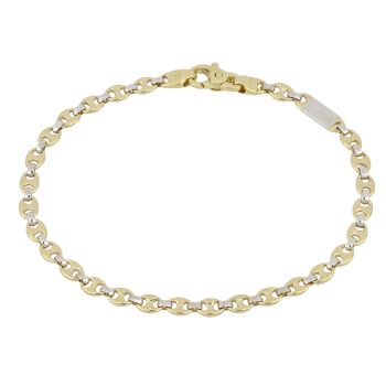 Bracciale pieno maglia marina