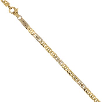Bracciale pieno tigre alternata