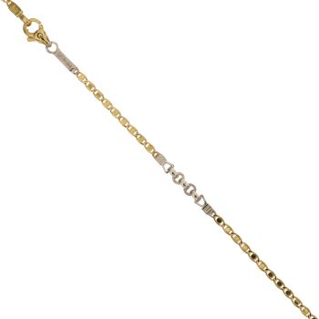 Bracciale pieno lingottino