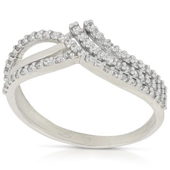 Anello con zirconi