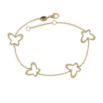 Bracciale con farfalle