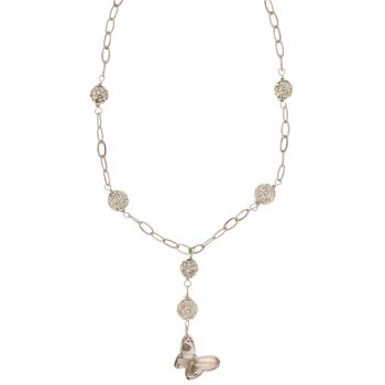 Y-shape cable necklace