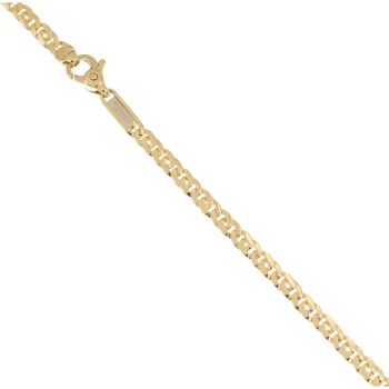 Bracciale pieno maglia tigre
