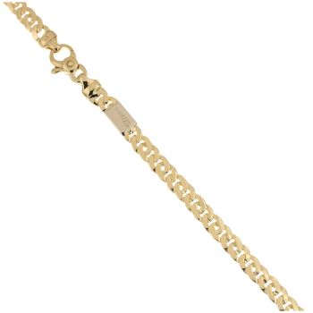 Bracciale pieno maglia tigre