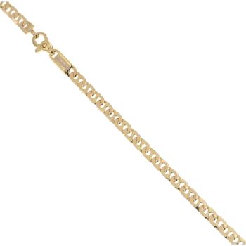 Bracciale pieno maglia traversino