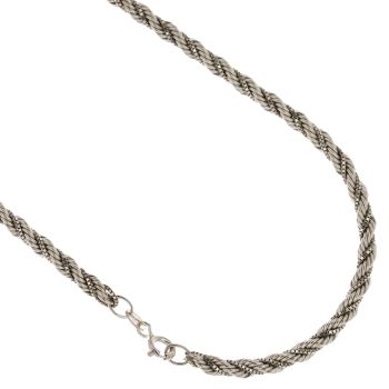 Laser Rope necklace with venetian cable