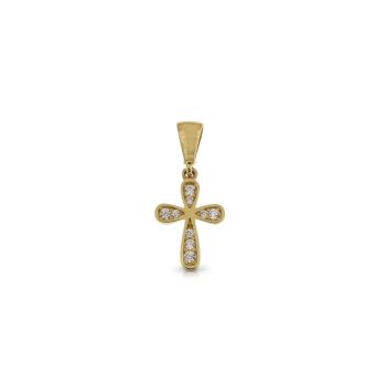 Croce con zirconi