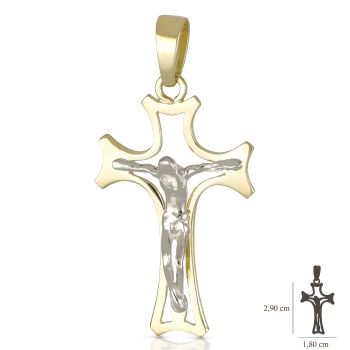 Croce piena con Cristo