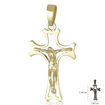 Croce piena con Cristo