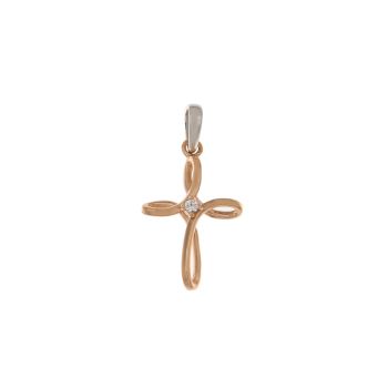 Croce con zircone