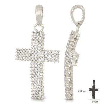 Croce con zirconi
