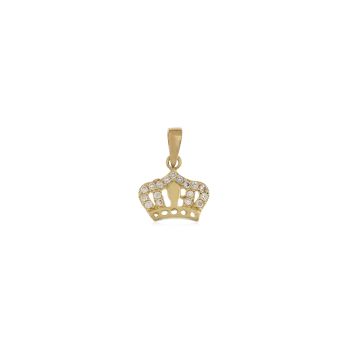 Crown shaped pendant