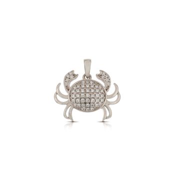 Crab shaped pendant