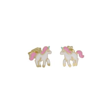 Unicorn shaped earrings