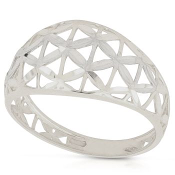Openworked plate ring