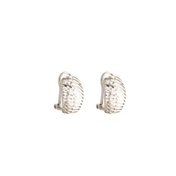 Openworked wire earrings