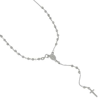 Girocollo rosario ammagliato 45cm