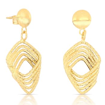 Orecchini pendenti a canna