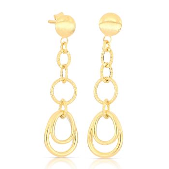 Orecchini pendenti a catena