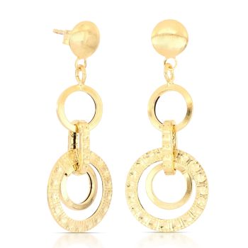 Orecchini pendenti a catena