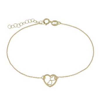 Bracciale con cuore