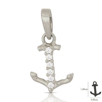 Pendente Ancora bianco