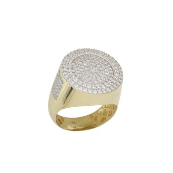 Anello con zirconi