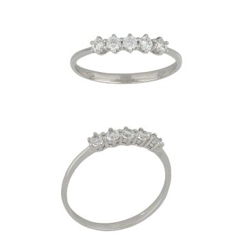 Anello mezza veretta