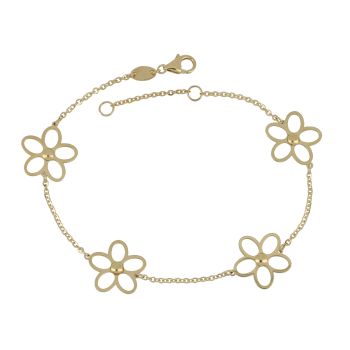Bracciale con fiori