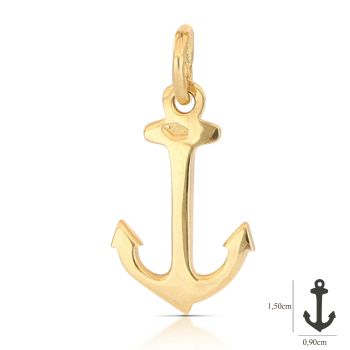 Pendente Ancora giallo