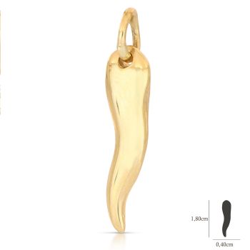 Pendente Corno giallo