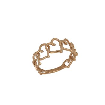 Anello con cuori