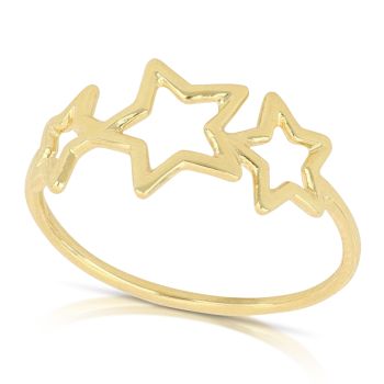 Anello con stelle