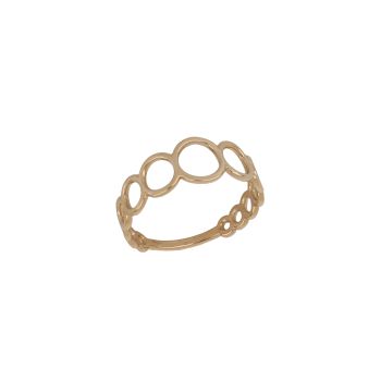 Anello con elementi tondi