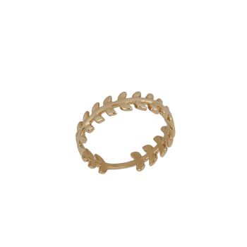 Anello con foglioline