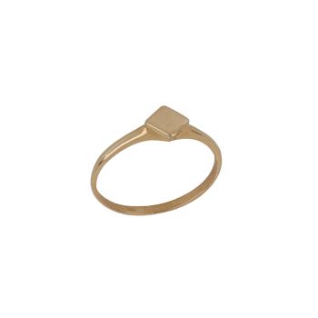 Anello con quadrato