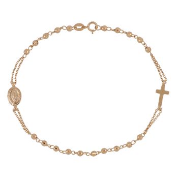 Bracciale rosario sfaccettato