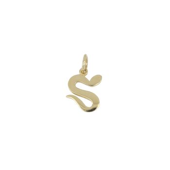 Snake shaped pendant