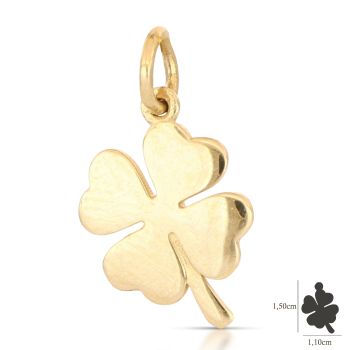Pendente Quadrifoglio giallo
