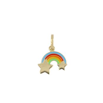 Rainbow shaped pendant