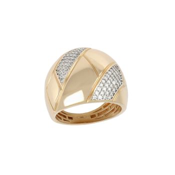 Anello con zirconi