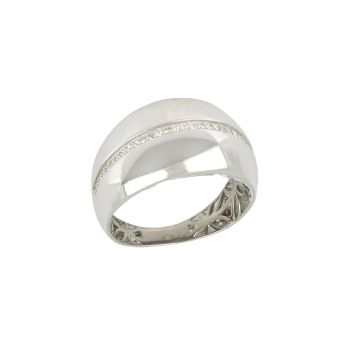 Anello con zirconi