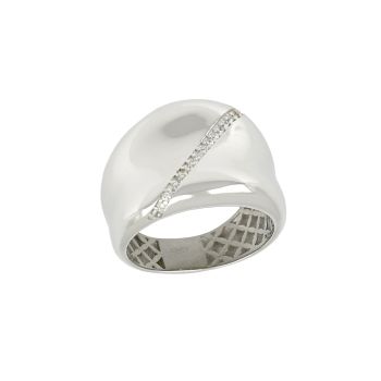 Anello con zirconi