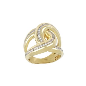 Anello con zirconi