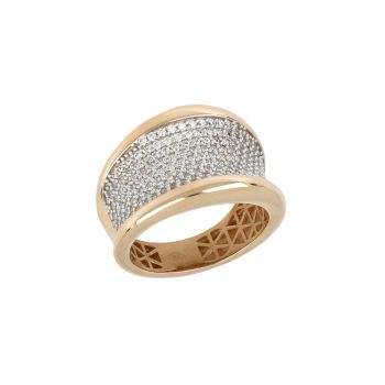 Anello con zirconi