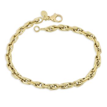 Hollow cable Bracelet bracelet