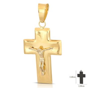 Croce con Cristo, stampata