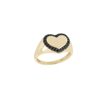 Anello da mignolo con zirconi