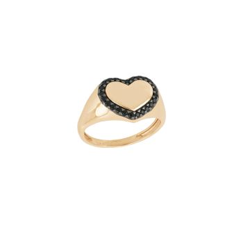 Anello da mignolo con zirconi